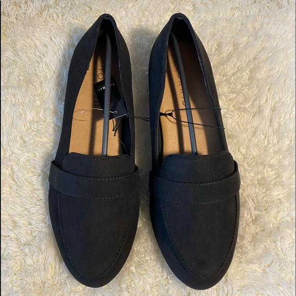 Torrid BLACK FAUX SUEDE LOAFER (WW) Size 7 Size 9 - Picture 4 of 9